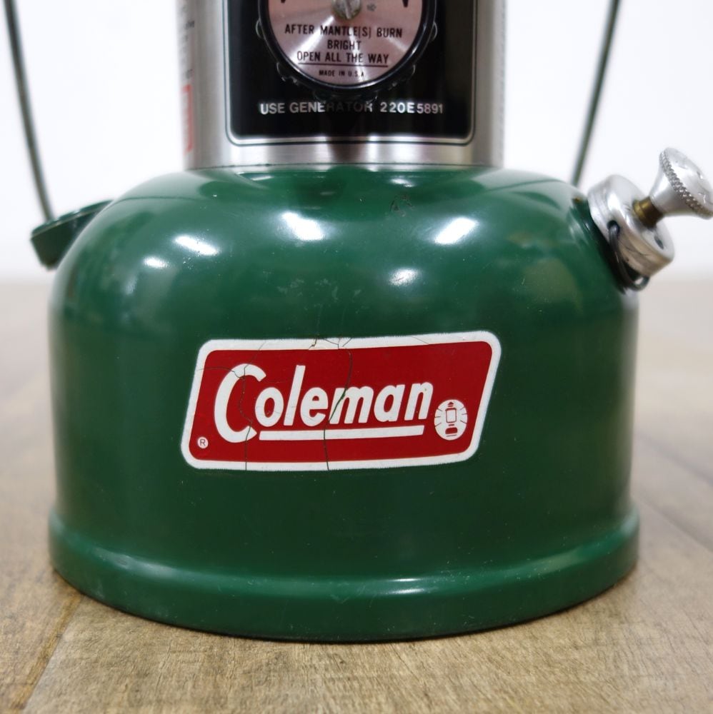 コールマン Coleman ビンテージ ランタン 220K 1980年製 ツーマントル