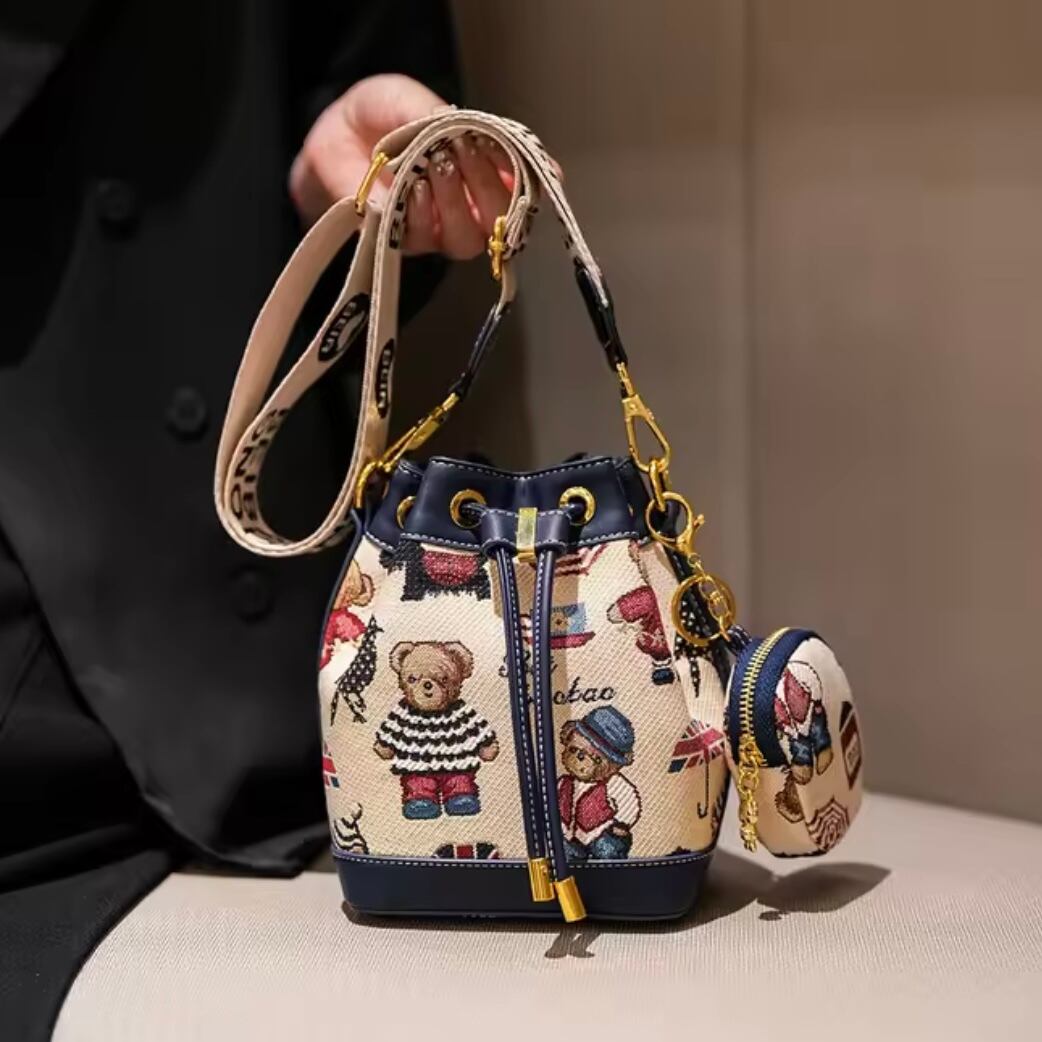 british bear shoulder bag