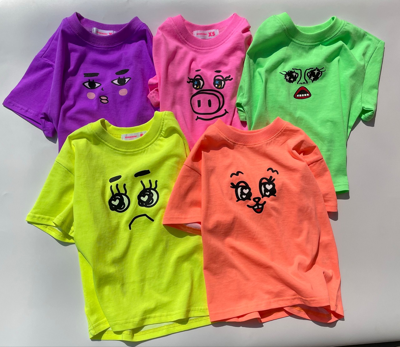 FACE.BOX T - Neon Fanta