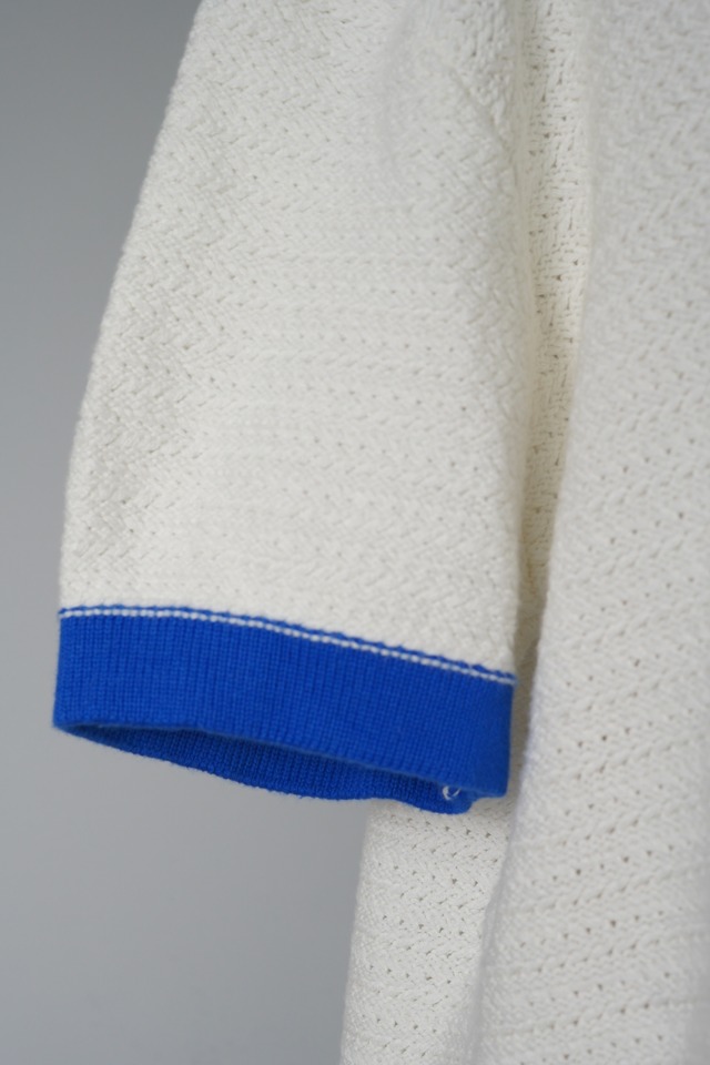 USED OTN WHITE POLO TOPS