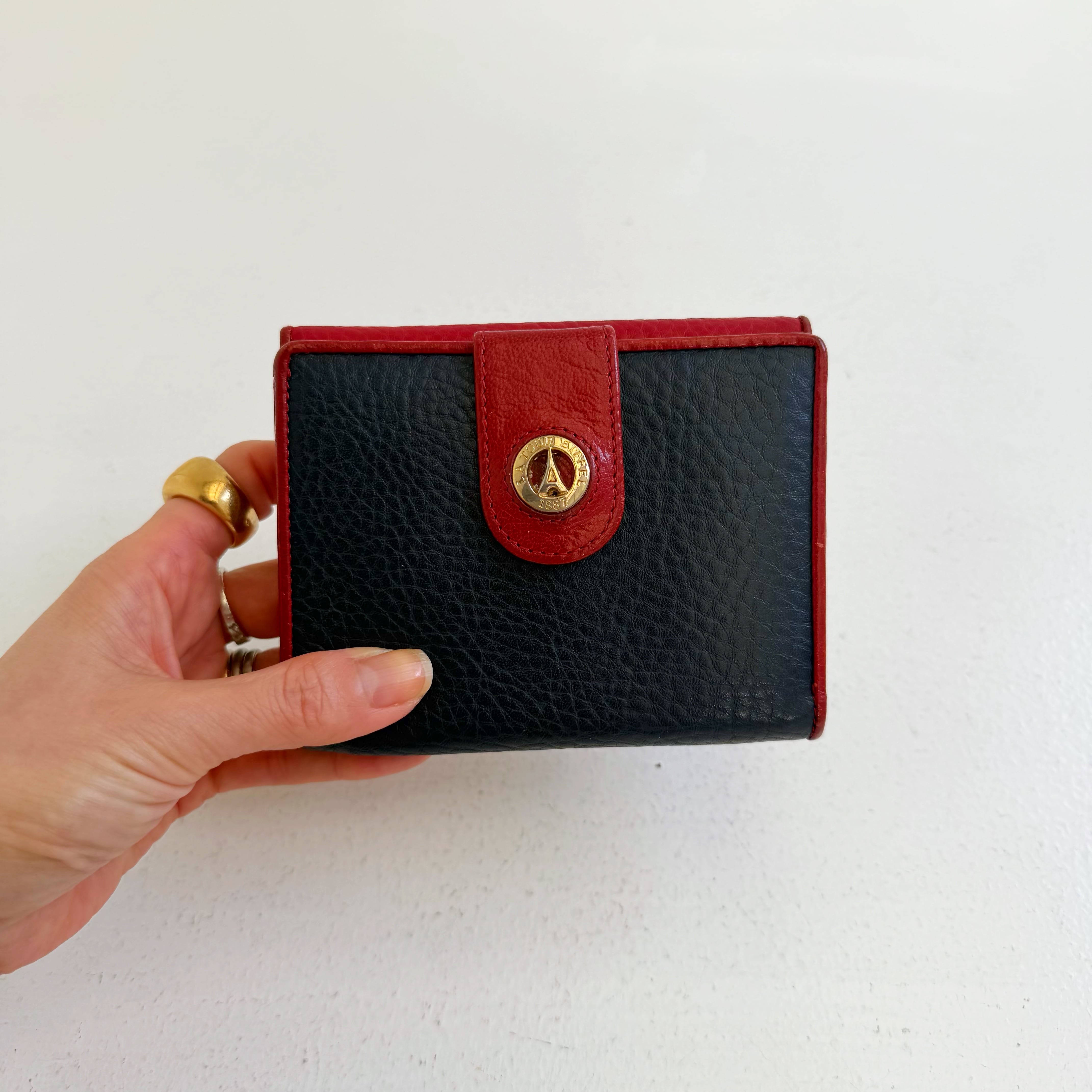 LA TOUR EIFFEL bi-color leather wallet | TOKYO LAMPOON online shop
