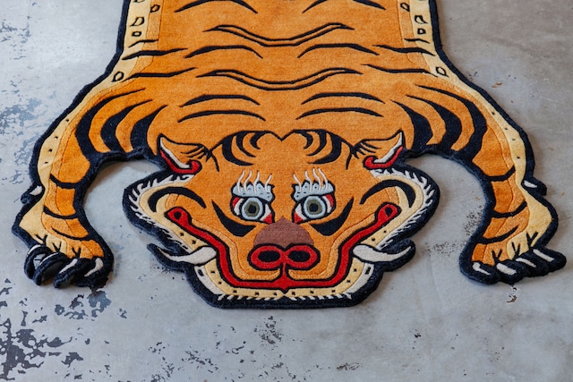 Tibetan Tiger Rug 《Lサイズ•プレミアムウール040》チベタンタイガーラグ