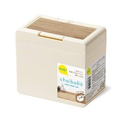 ソニック(Sonic) ゴミ箱 リビガク ちょいバコ 卓上 アイボリー LV-4672-I