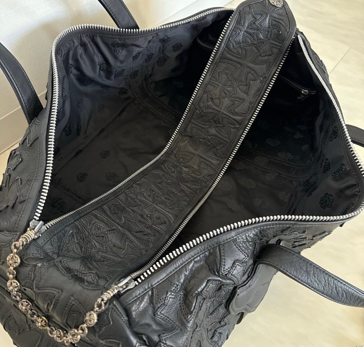 CHROME HEARTS クロムハーツ ダッフルバッグ ジムバッグ セメタリー
