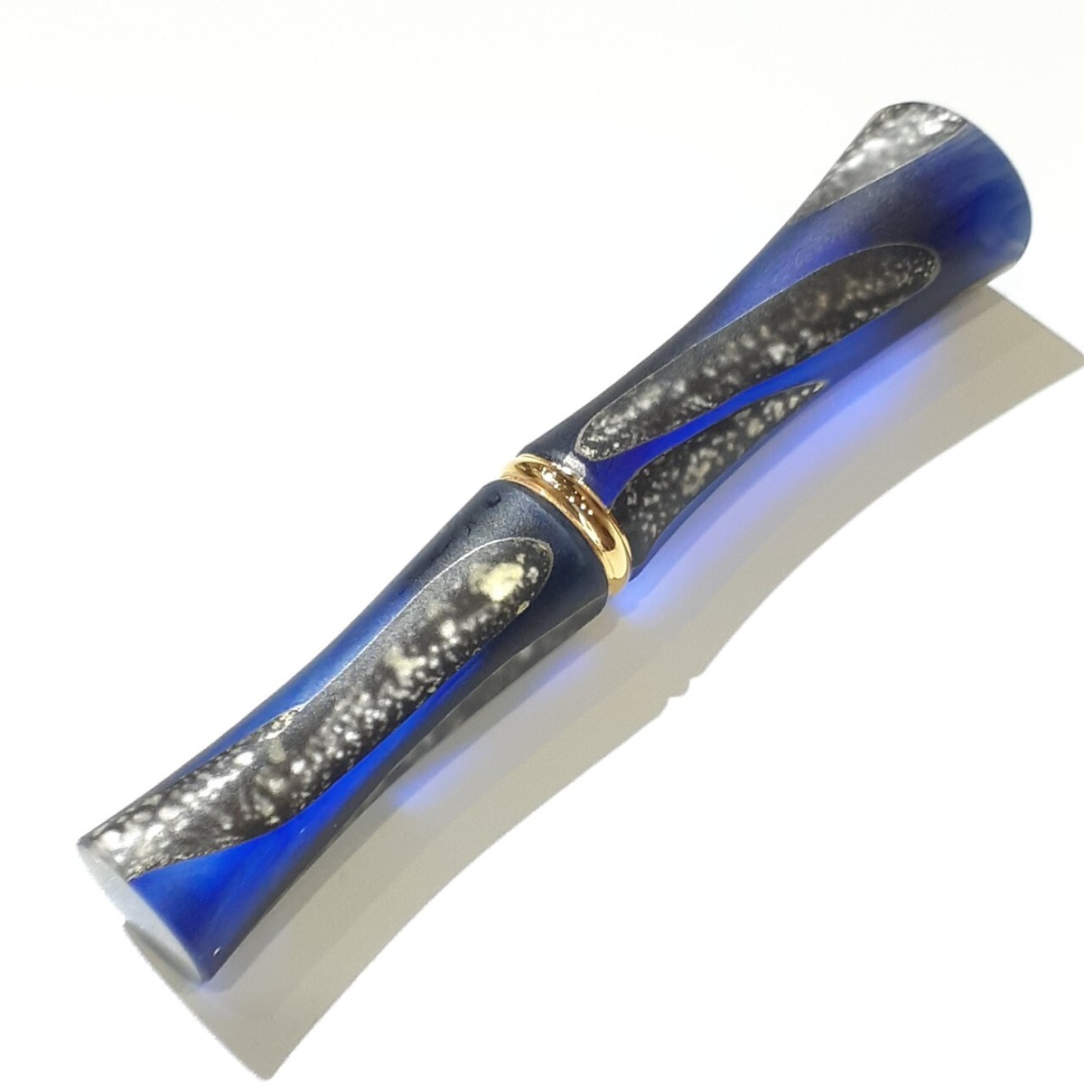 Glass Studio TooS TAKETORI 月の鏡 瑠璃色 ガラスペン（TAKETORI 月の 
