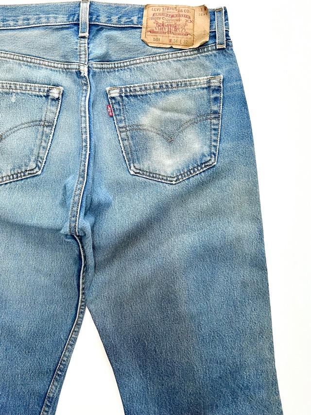 90s Levi’s 501 DENIM PANTS MADE IN USA Size W34L32→W33.5L31.5