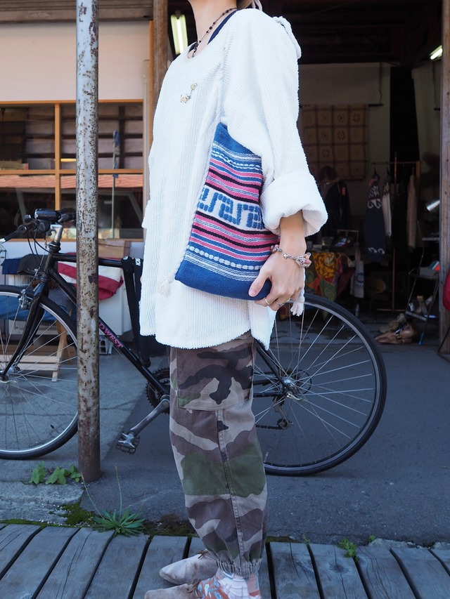 AMERICA Vintage rug shoulder bag