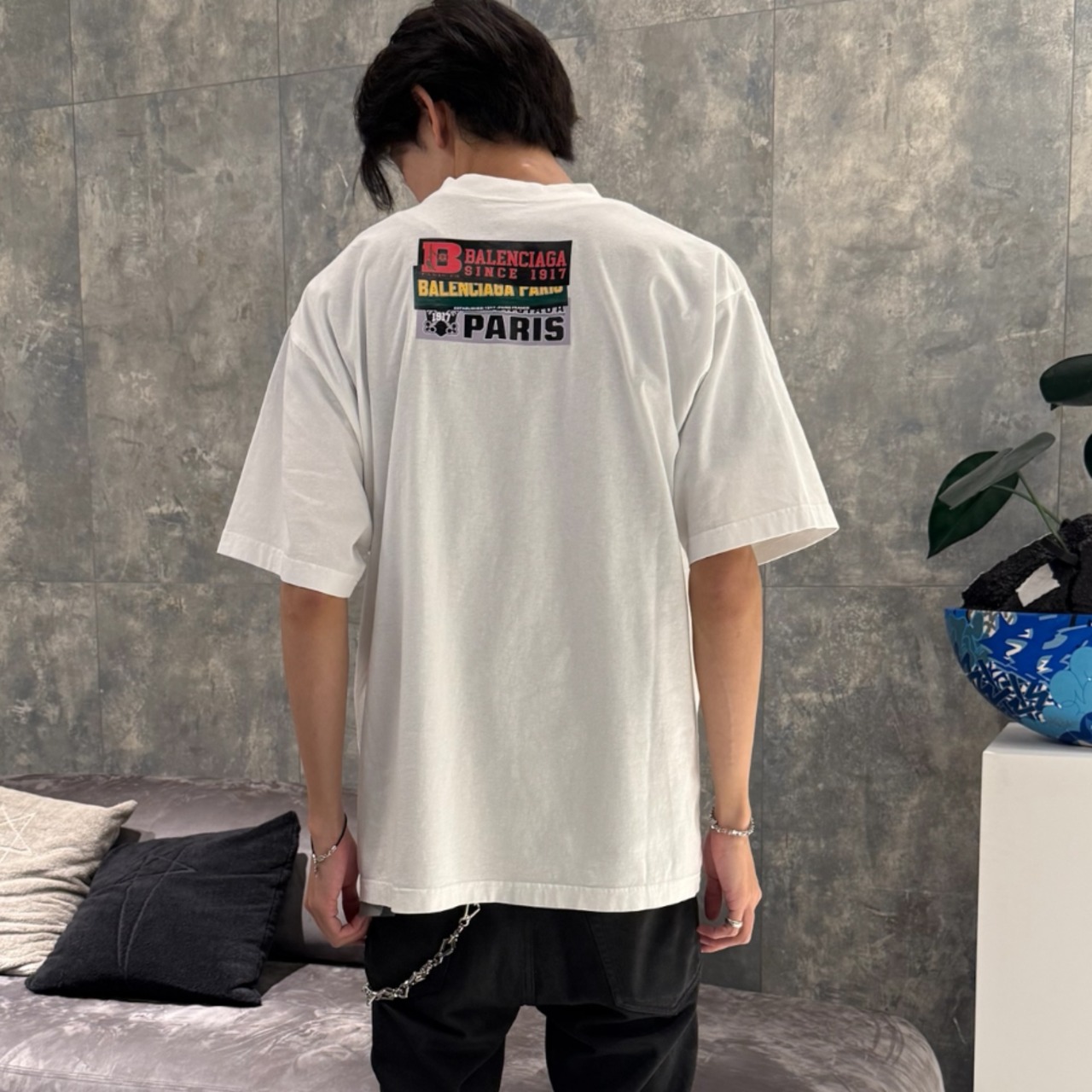 【BALENCIAGA】Medium Fit T-Shirt - 5