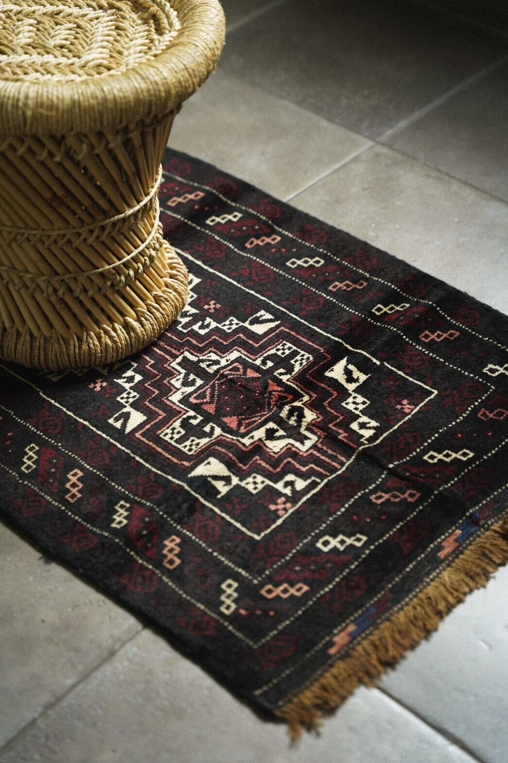 1345-Vintage Sistan Baluch rug | 手織りのヴィンテージラグ専門店