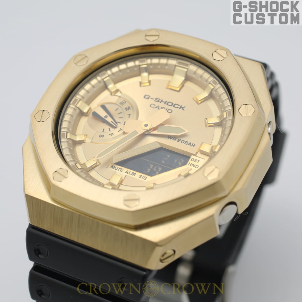 G-SHOCK カスタム 腕時計 カシオーク GA-2100GB-1A GA2100-038 | G
