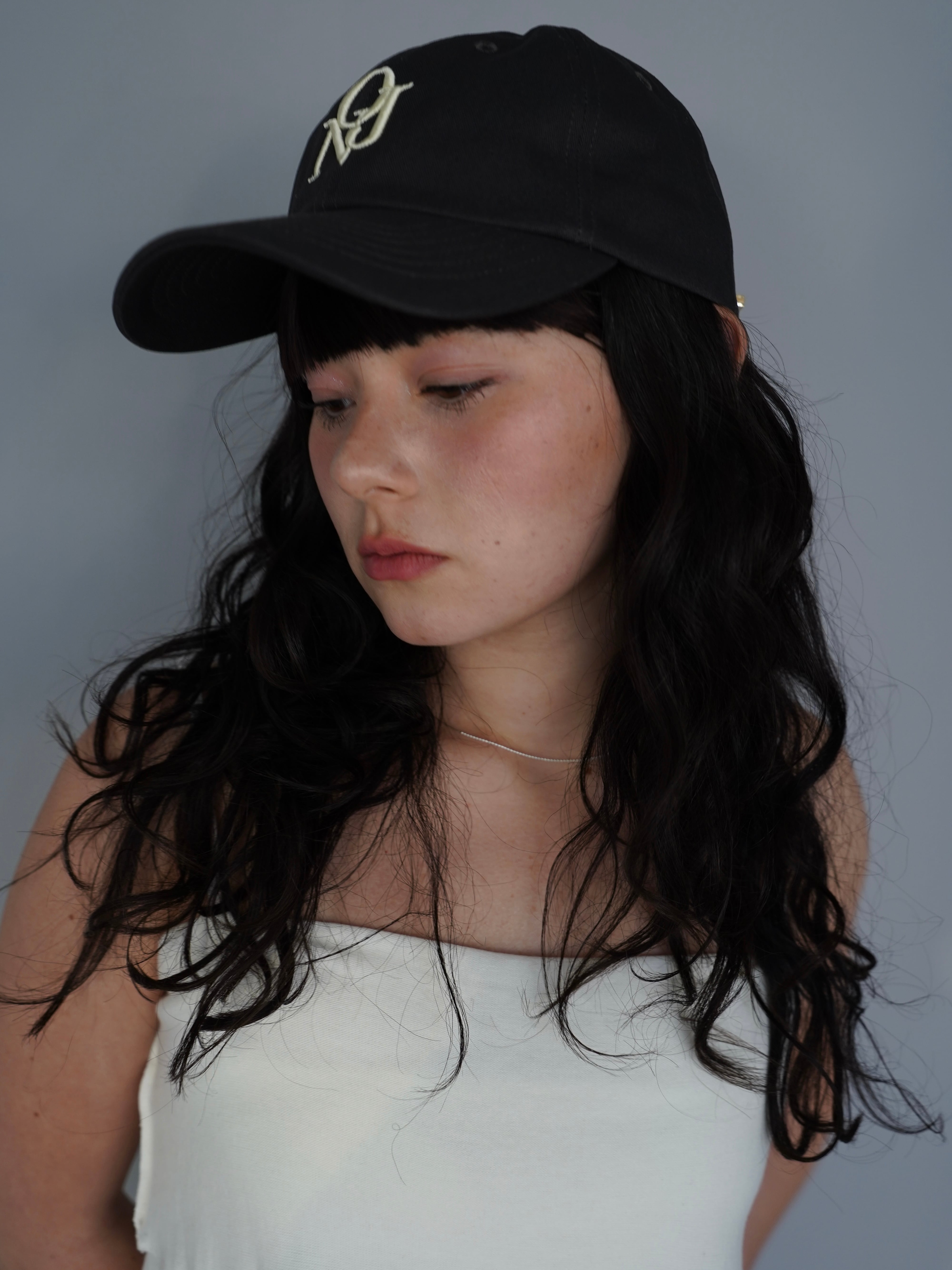 OJYON】 original logo cap【VINTAGE BLACK】 | OJYON