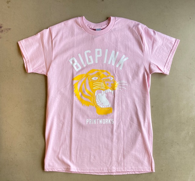 BIG PINKオリジナル　Tiger Tee 桃色トラ