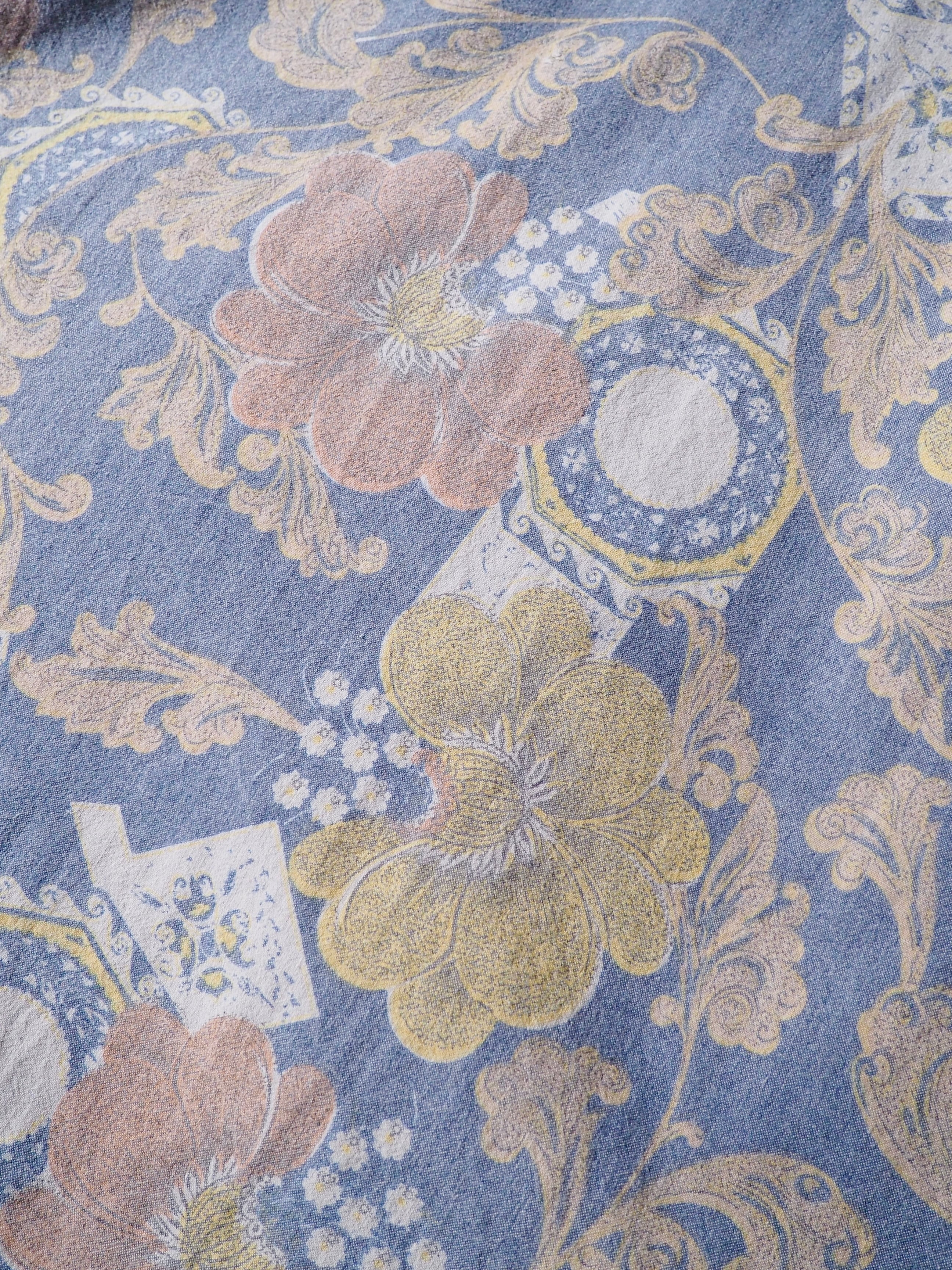 1980s ” 蜃気楼 - Mirage ” Beautiful luxury pattern vintage loose shirt