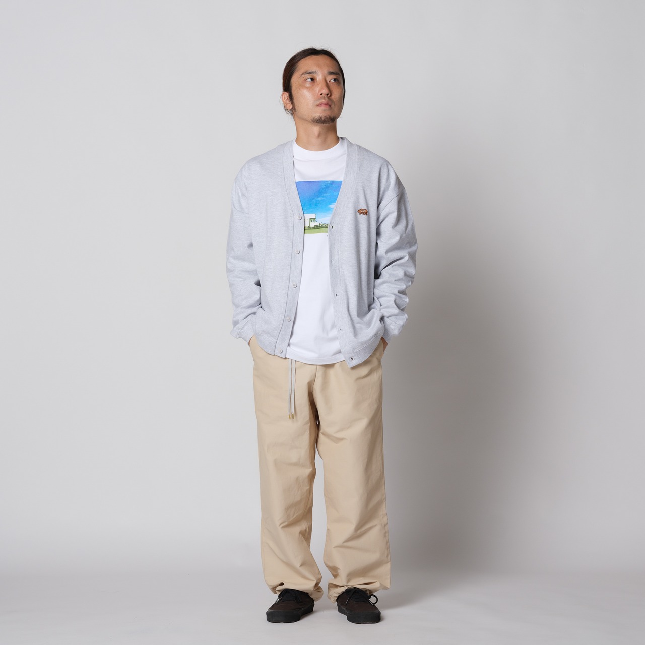 【DARGO】Cotton Nylon Track Pants（TONGUE BEIGE）