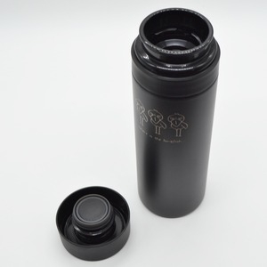 サーモボトルタンブラー★ハシビロコウ【ブラック】