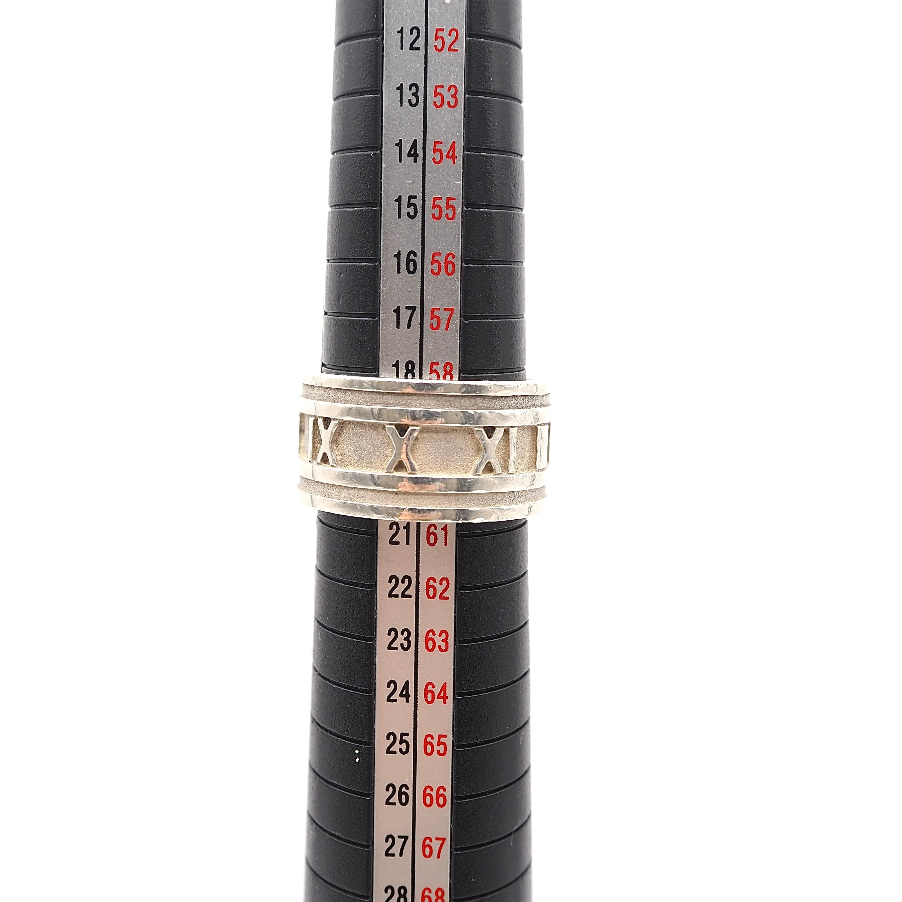 Tiffany&Co. 約19.5号 アトラスリング シルバー925 ティファニー