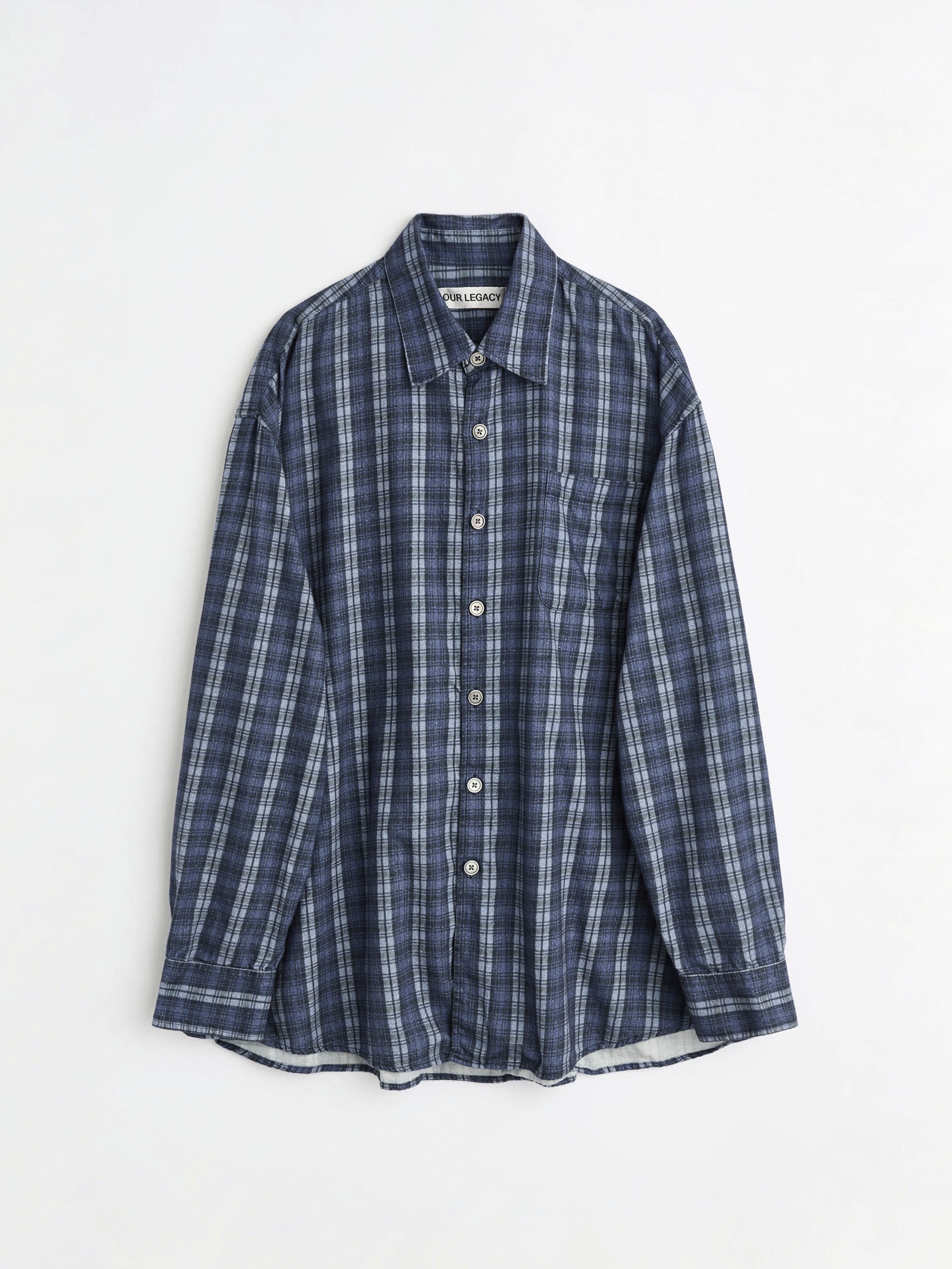 OUR LEGACY BORROWED SHIRT Check Please Print M2262BCP | BEST