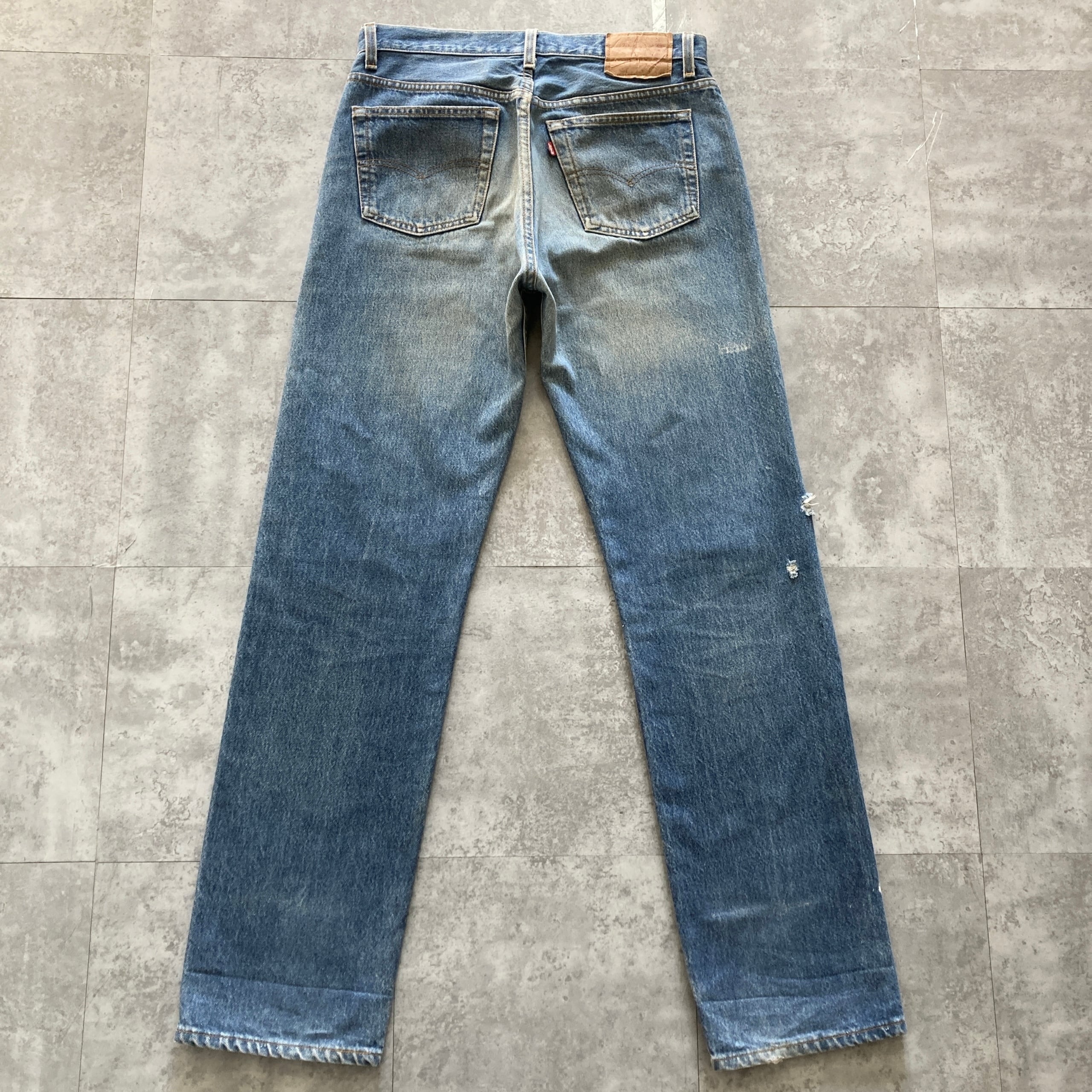 W34 L34】90's US.Levis 501 リーバイス サンベニート工場(553) ボタン