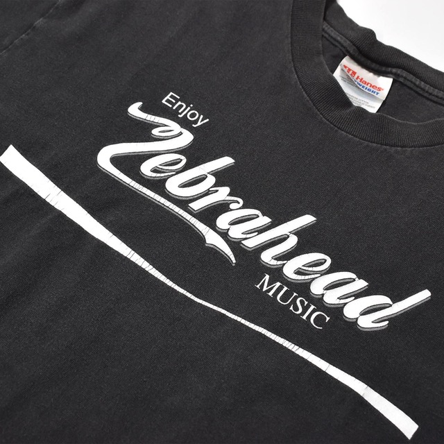 M] 00's Zebrahead Printed T-shirt Black | mongos