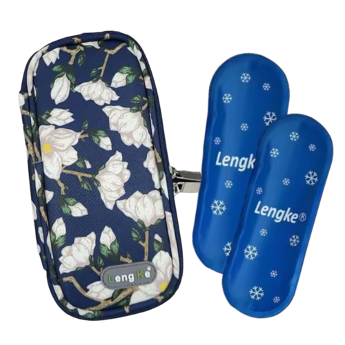 “予約商品”  保冷剤2個セット Elegant Magnolia Cooler Pen case