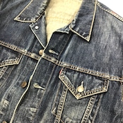 【kimonojk39】着物デニムジャケット KIMONO DENIM JACKET