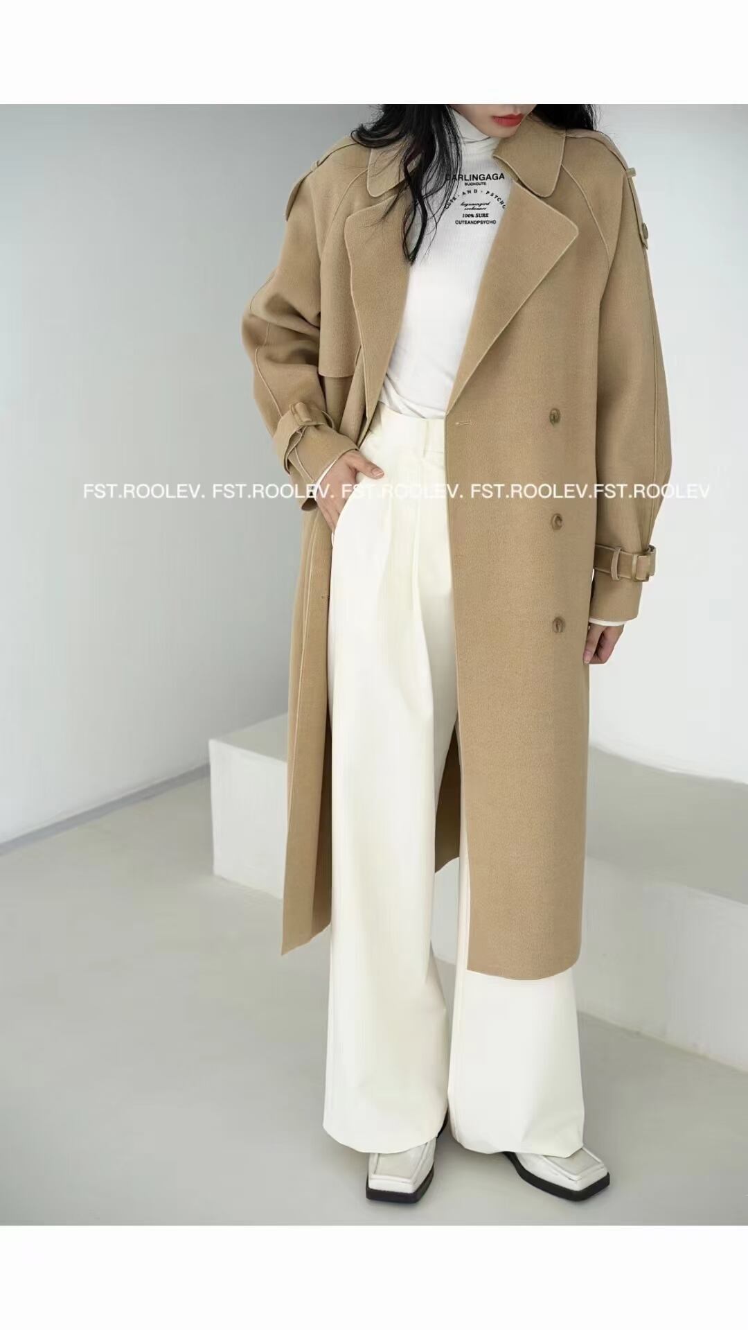 シンプルトレンチコート　AJ33172-J03