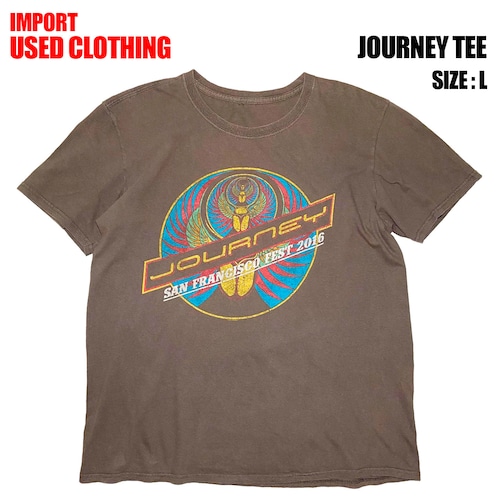 【IMPORT古着】JOURNEY TEE (size L)