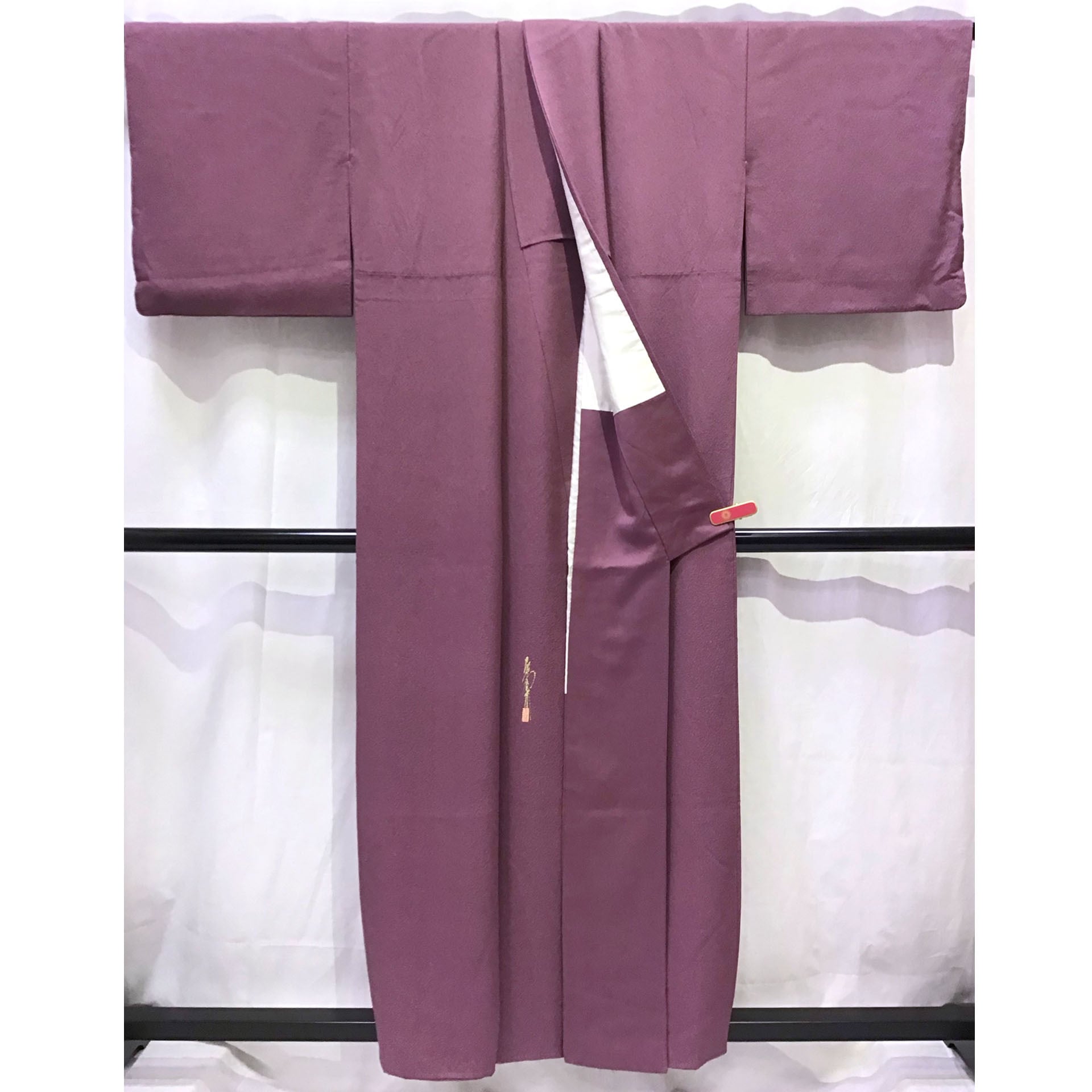 着物・色無地・一つ紋・落款入り・No.200701-1289・梱包サイズ60