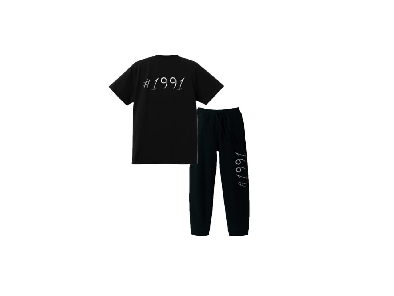 1991 T-shirt setup BLK