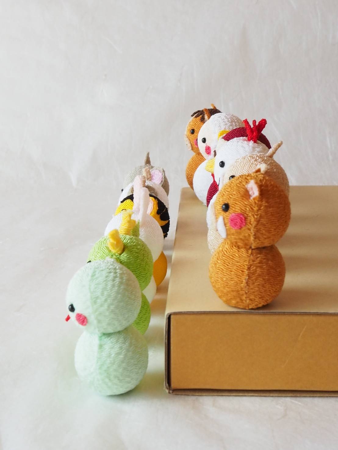 ちりめん十二支の置物（セット） | 四季彩うさぎの四季の楽しみ