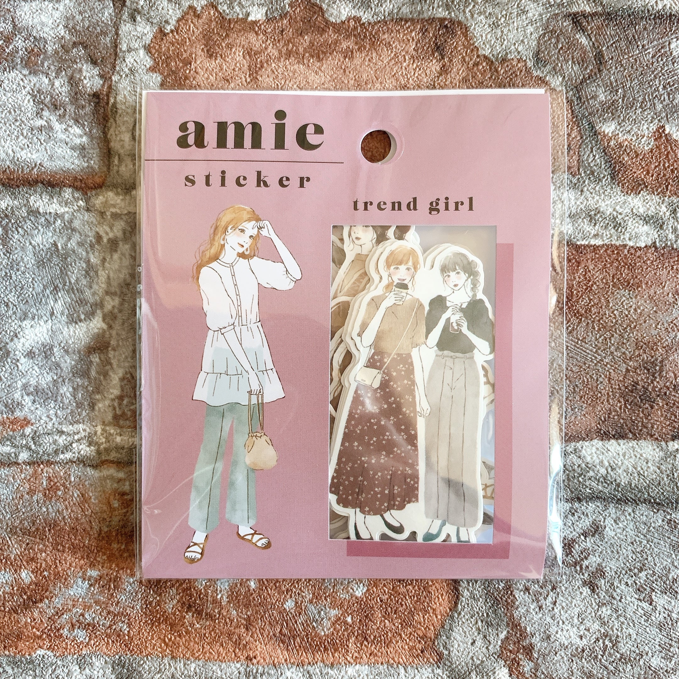 アミ ステッカー trend girl フレークシール マインドウェイブ