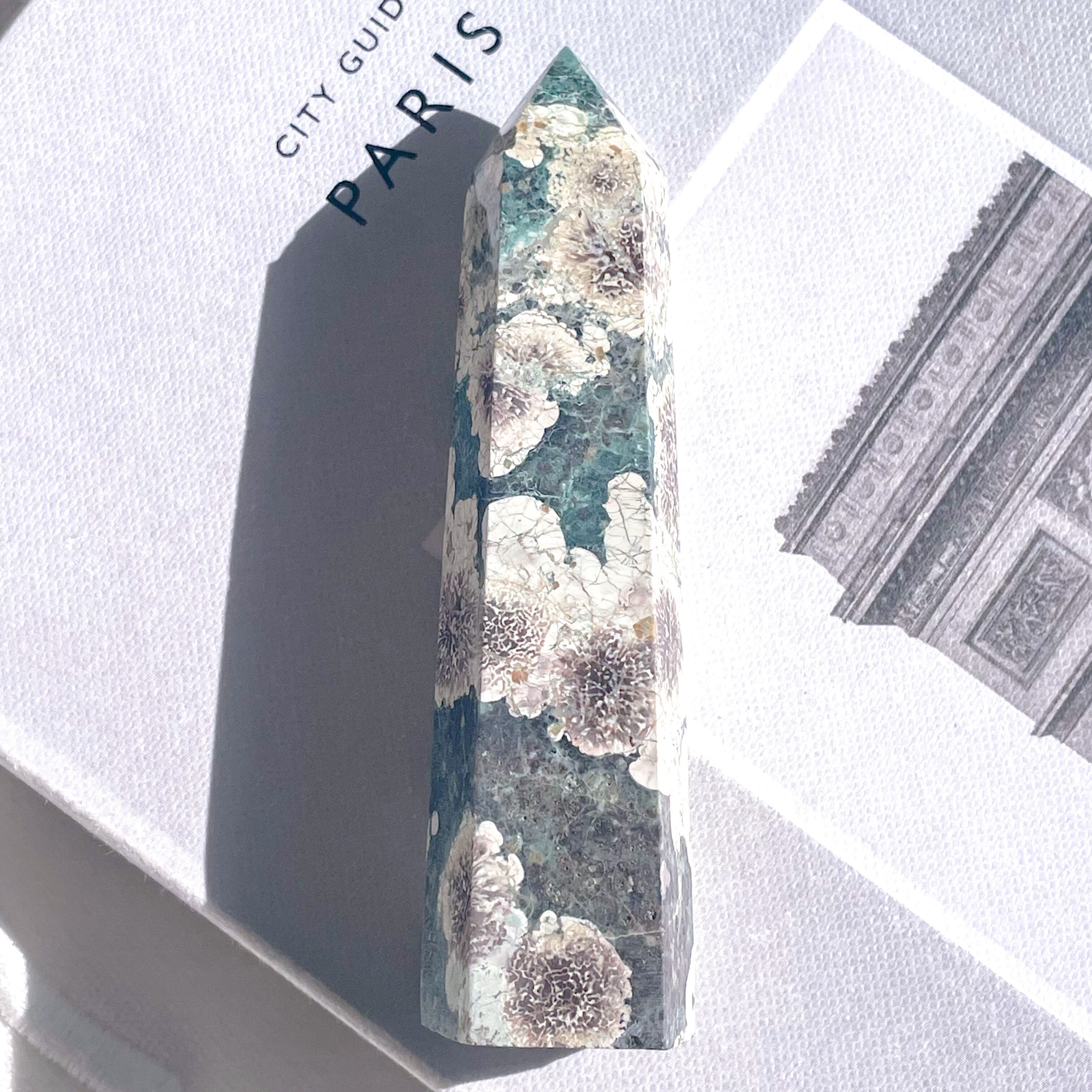 Green Flower Jasper Point 26