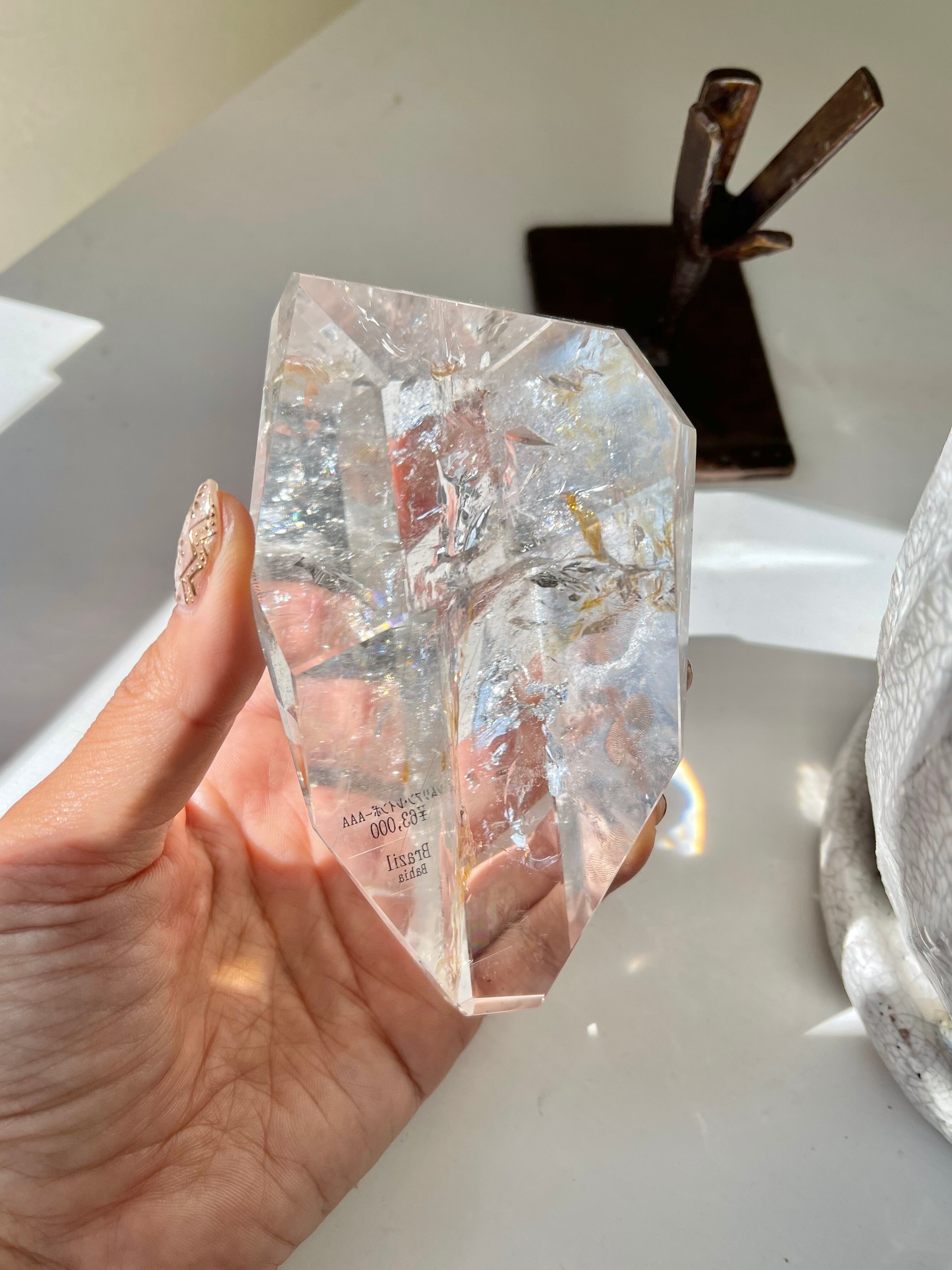 レインボーレムリアン(ライモナイトインクォーツ)AAA