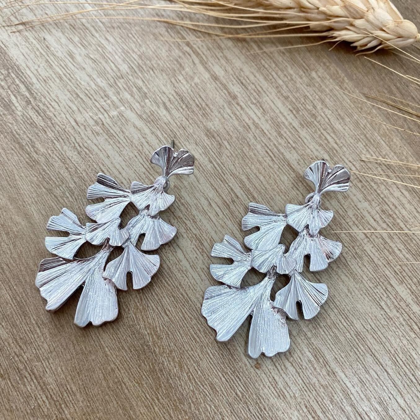 イチョウ ブライダルウェディングピアス