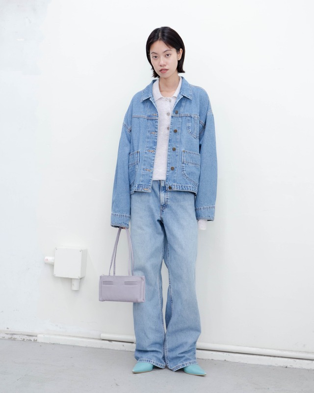 1990-00s Eddie Bauer - wide denim jacket