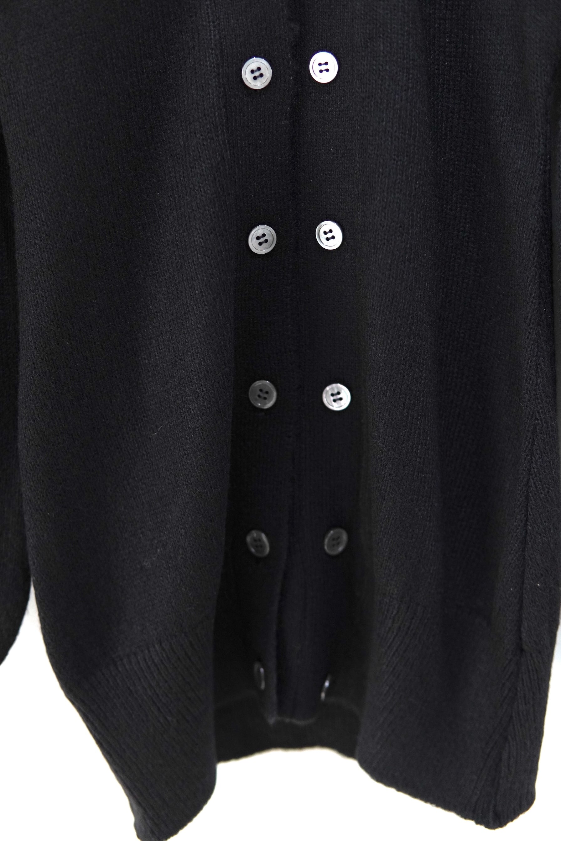 cobble du / Bundle cardigan / BLACK | POETRY
