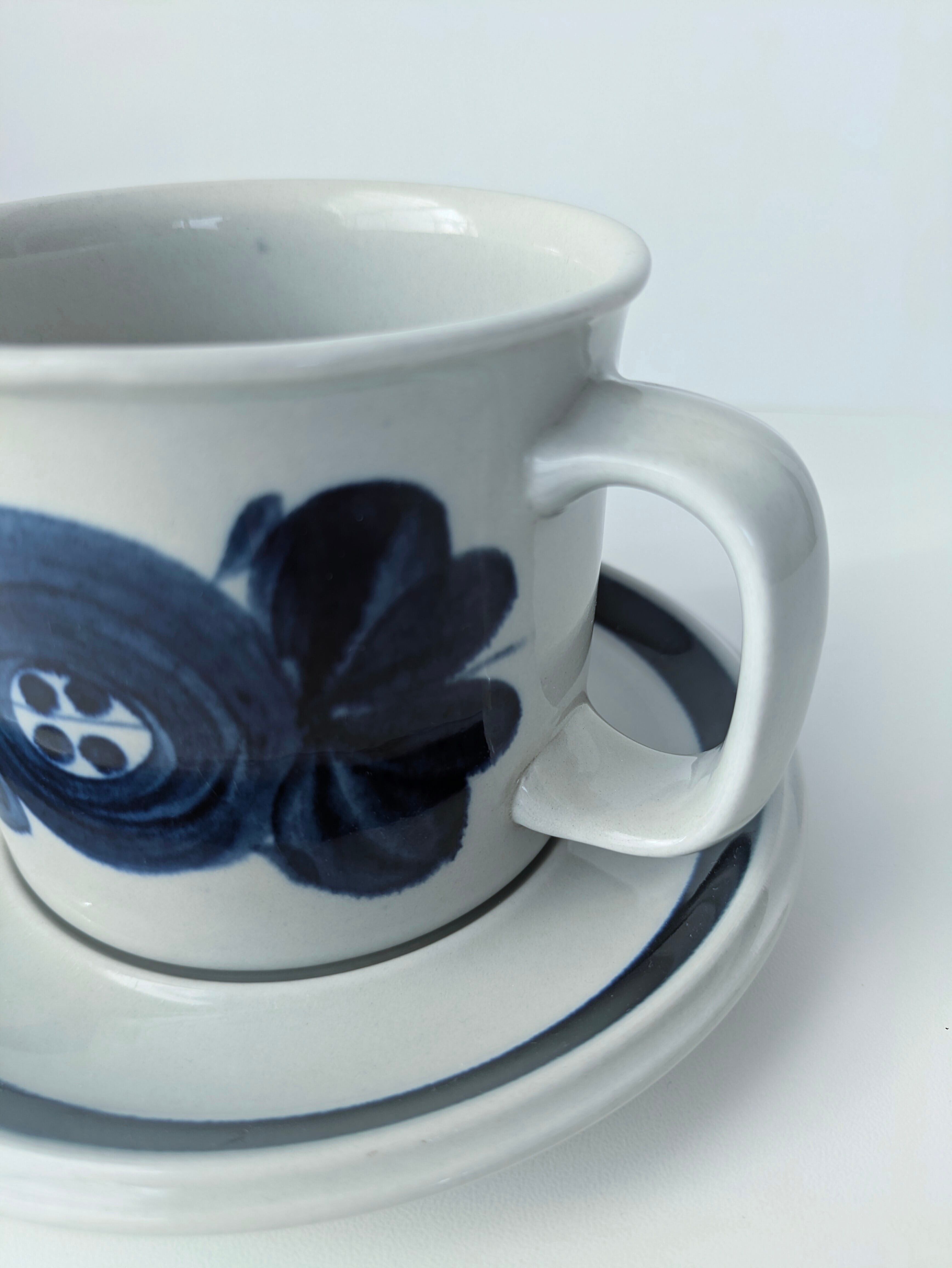 アラビア アネモネ Arabia Anemone マグカップ+ソーサー 300 ml, ヴィンテージ