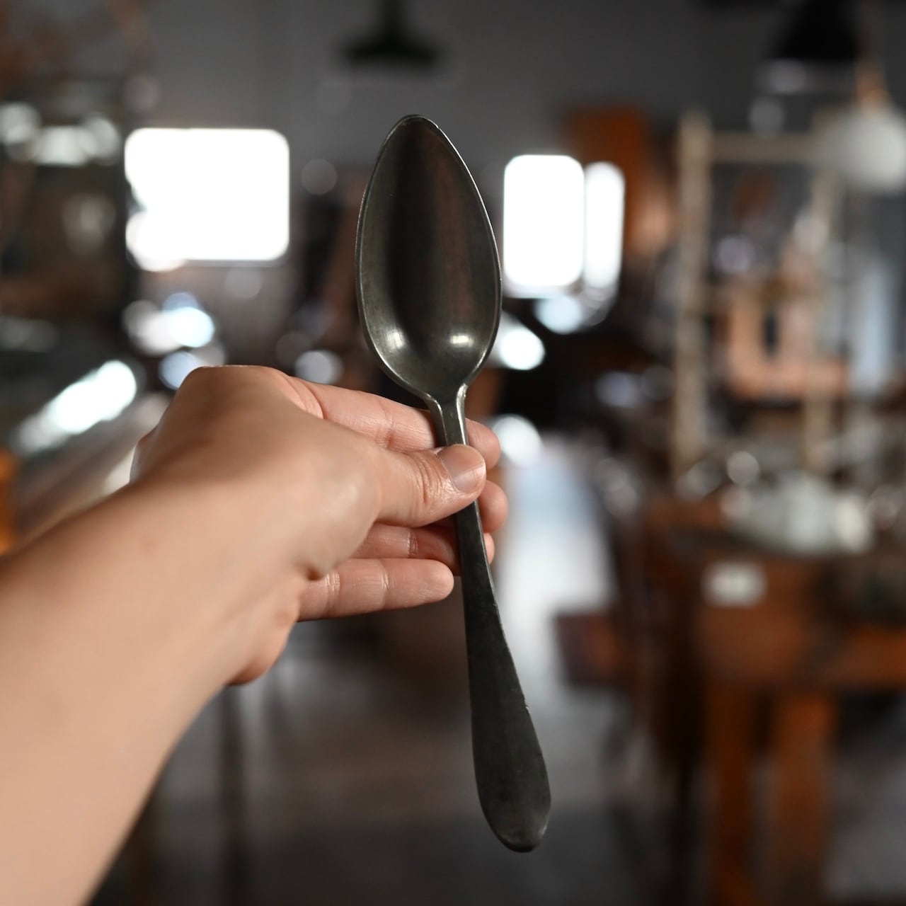 Pewter Spoon / ピューター スプーン〈 カトラリー・エタン・店舗什器