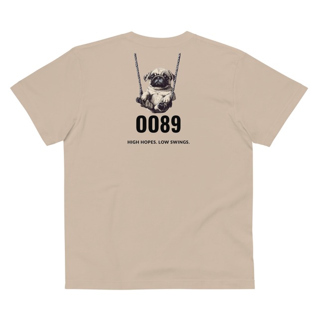 「0089」オレパグ Tee White/Gray/Beige