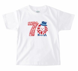 劇団かかし座70周年記念Tシャツ(白)／KIDS用