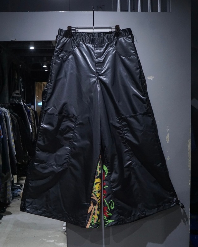 【add (C) vintage】“PIG PEN” Grafity Print Vintage Rave Pants