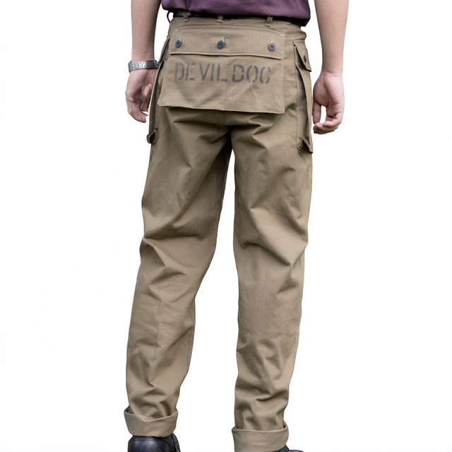 P44 モンキーパンツ 臀部大型ポケット付 H00037