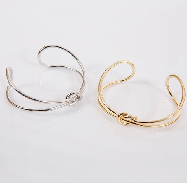 knot metal bangle