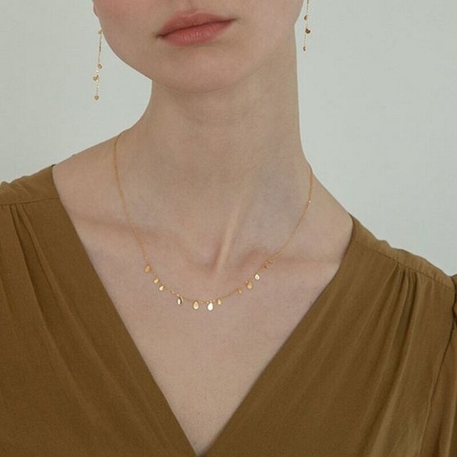 clavicle chain necklace　B-22060194