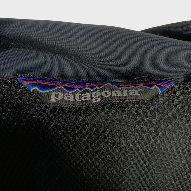 80s patagonia 香港製　バックボウルアノラック　ブラック　M
