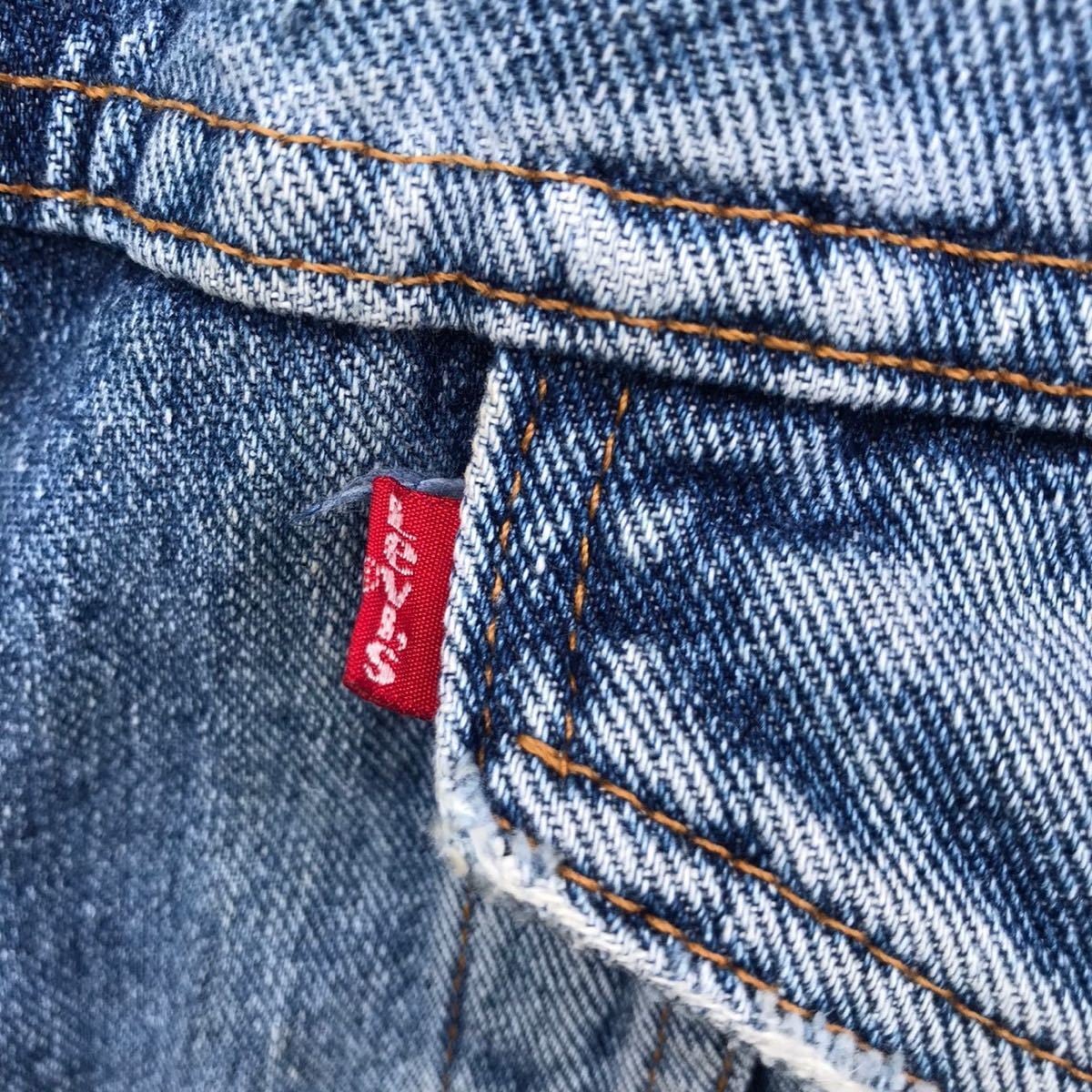 90s USA製 LEVIS AUTHENTIC リーバイス 70609-4891 デニム ボア