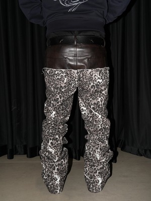 SIR rhinestone animal pants