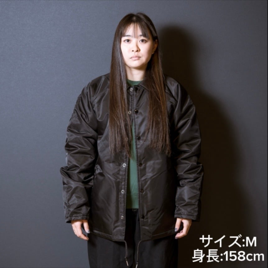 図柄ロゴコーチジャケット(ボア裏地付き) | ゆるバナちゃんねるストア