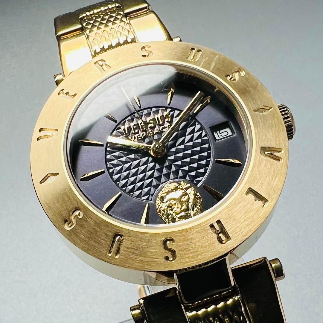 腕時計 新品 ヴェルサス ヴェルサーチ ゴールド レディース ケース付属