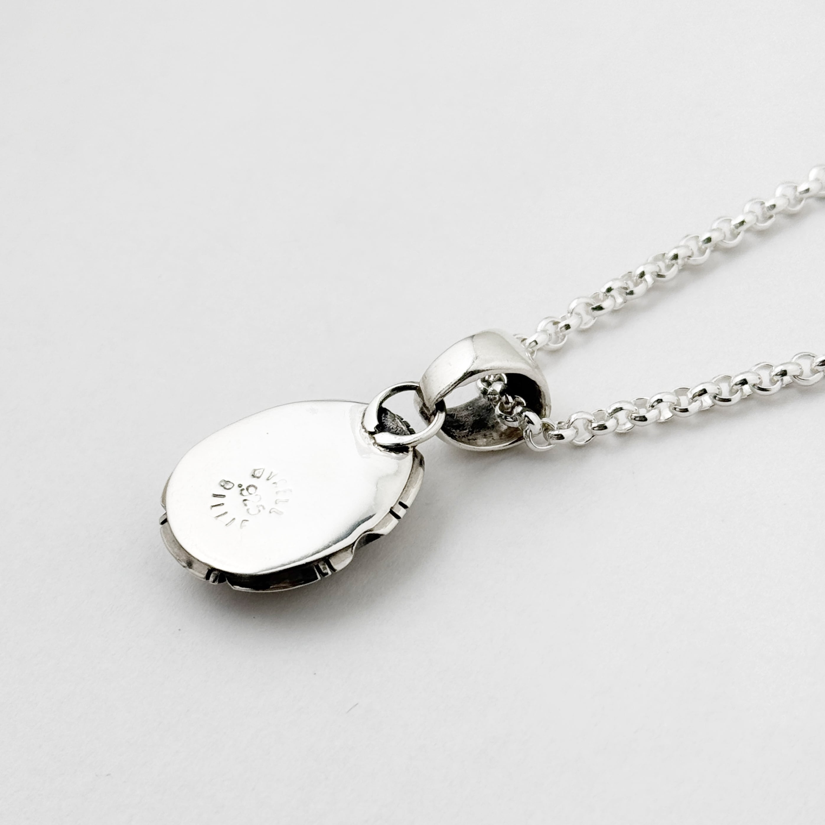 ロイストン　ターコイズ　シルバー　ネックレス　ペンダント#インディアンジュエリー Indian Jewelry 》ロイストン ターコイズ 一点物 ペンダント